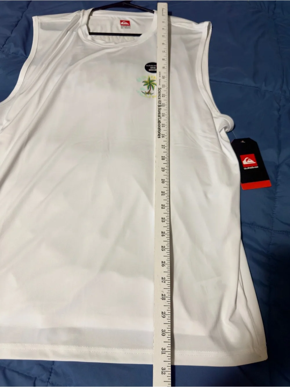 Quiksilver Sleeveless Rash Guard Swim Shirt
